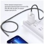 Дата кабель USB-C to Lightning 2.0m 27W PD FC black ColorWay (CW-CBPDCL068-BK)