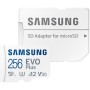 Карта пам'яті Samsung 256GB microSD class 10 UHS-I U3 V30 A2 EVO Plus (MB-MC256SA/EU)