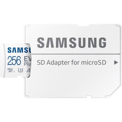 Карта пам'яті Samsung 256GB microSD class 10 UHS-I U3 V30 A2 EVO Plus (MB-MC256SA/EU)