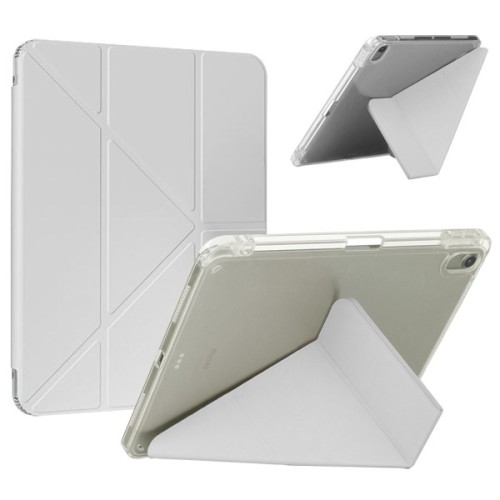 Чохол до планшета BeCover Ultra Slim Origami Transparent Apple iPad Air 11" M4 2026 Gray (715184)