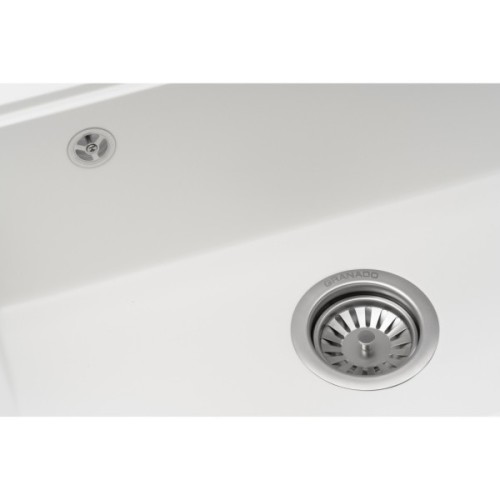 Мийка кухонна GRANADO ARTES white з сифоном (gr3605)