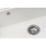 Мийка кухонна GRANADO ARTES white з сифоном (gr3605)