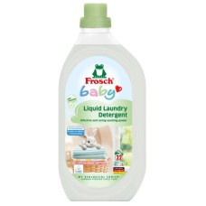 Гель для прання Frosch Baby для дитячої білизни 1.5 л (4009175924087/4009175940391)