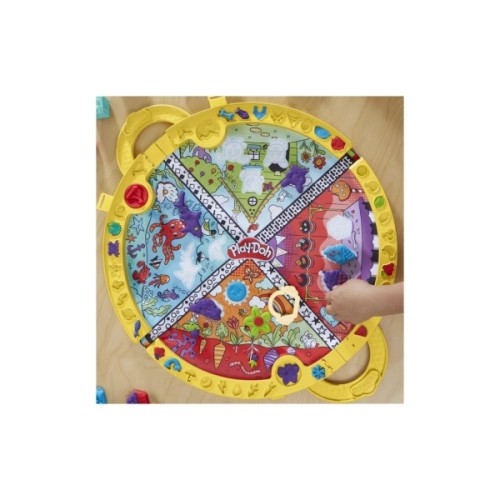 Набір для творчості Hasbro Play-Doh зі складним килимком для зберігання (F9143)