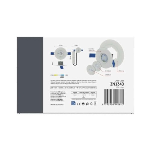 Світильник EMOS 2Вт 300лм (ZN1340)