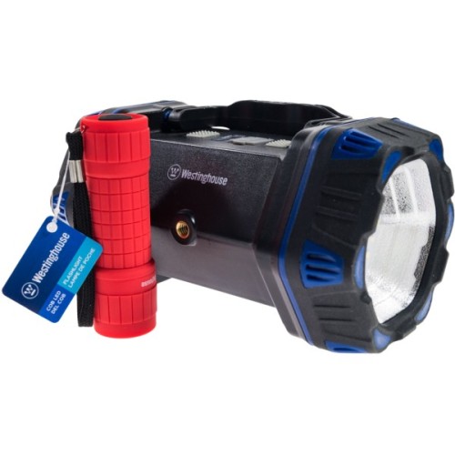 Ліхтар Westinghouse 8W LED COB WF217 з USB з функ Power Bank + подарунок WF 87-3R03PD16 red (WF217-CB-PR1)