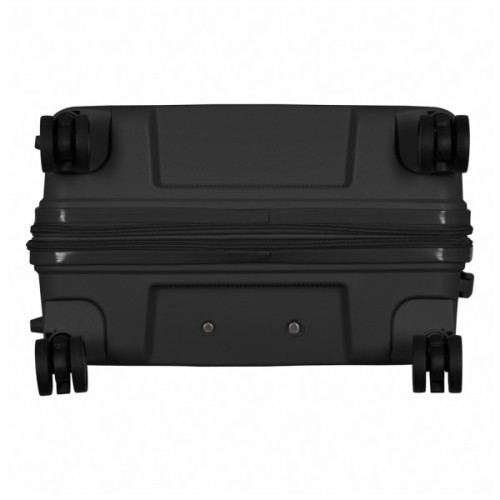 Валіза 2E Aero 63/78 л чорна (2E-SPP-AERO-M-BK)