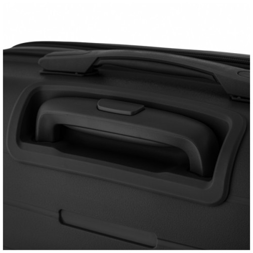Валіза 2E Aero 63/78 л чорна (2E-SPP-AERO-M-BK)