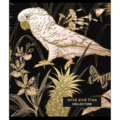 Зошит Yes А5 Wild and free 96 аркушів клітинка (766902)