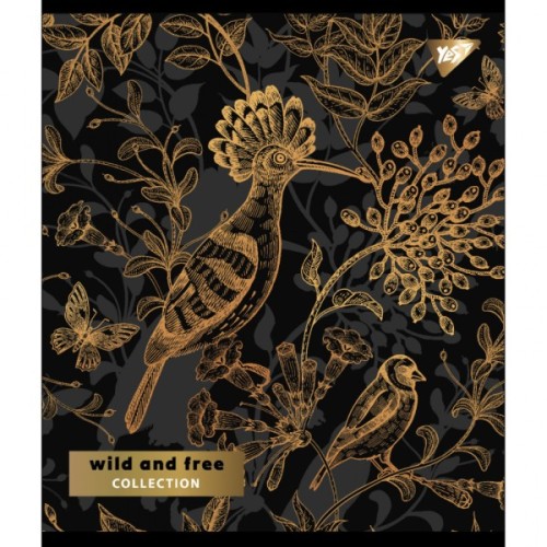 Зошит Yes А5 Wild and free 96 аркушів клітинка (766902)