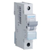 Автоматичний вимикач Hager 1-п. C 50A (6kA) 1M (A) (MCN150)