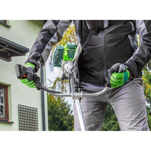 Тример садовий Verto бензиновий 42.7куб см, 1.2к.с., ліска 46см, ніж 25.5см, 7.3кг (50G491)