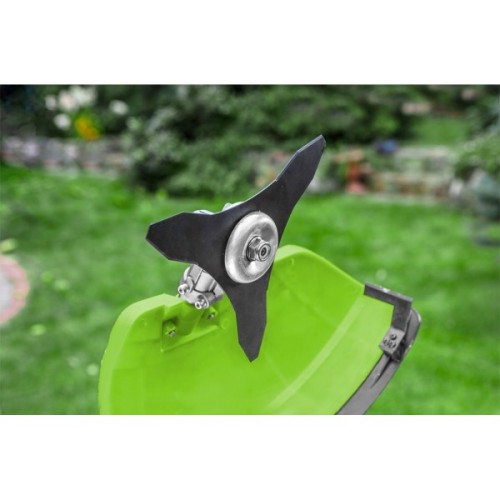 Тример садовий Verto бензиновий 42.7куб см, 1.2к.с., ліска 46см, ніж 25.5см, 7.3кг (50G491)