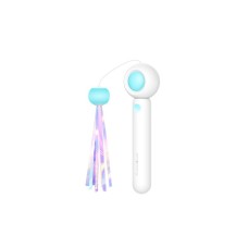 Іграшка для котів Petgravity Інтерактивна висувна вудочка з лазером блакитна (PG-CT053B)