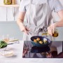 Сковорода GreenPan Evolution, 20 см з керамічним покриттям, темно-зелена (CC006389-001)