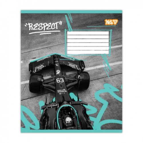 Зошит Yes Respect А5 24 аркушів клітинка (768886)