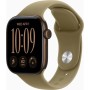 Смарт-годинник Apple Watch Series 12 GPS 46mm Dark Bronze Aluminium Case with Olive Sport Band - S/M (MJEQ4RK/A)
