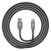 Дата кабель USB 2.0 AM to USB-C 1.0m Magnetic 3A black Armorstandart (ARM75514)
