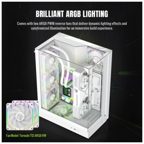 Корпус для ПК Gamemax T20 WH