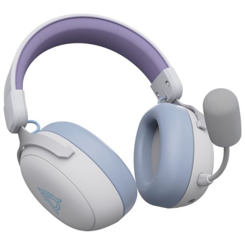 Навушники Ajazz AHM08 MAX 3-Mode White/Purple (AHM08-MAX-PWB)