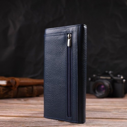 Гаманець Canpellini Шкіряний Синій (21725)