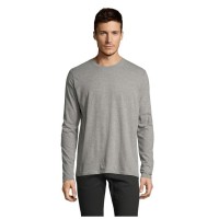 Лонгслів Sol's Imperial LSL men сірий меланж L (02074350L)