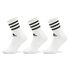Шкарпетки Adidas 3S C SPW CRW HT3458 3P білий, чорний M (40-42) (4066746344842)