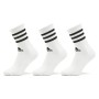 Шкарпетки Adidas 3S C SPW CRW HT3458 3P білий, чорний M (40-42) (4066746344842)