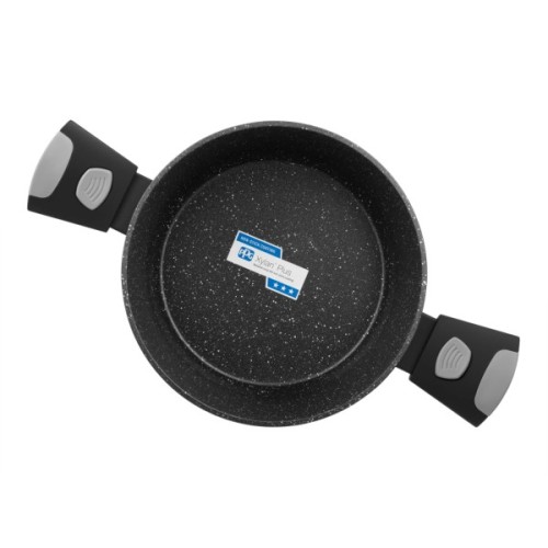 Каструля Ardesto Gemini Bari, 2.5л, алюміній, чорний (AR1925AC)