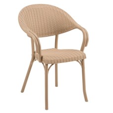 Кухонний стілець PAPATYA Flash-R кавовий Tilia (8672)