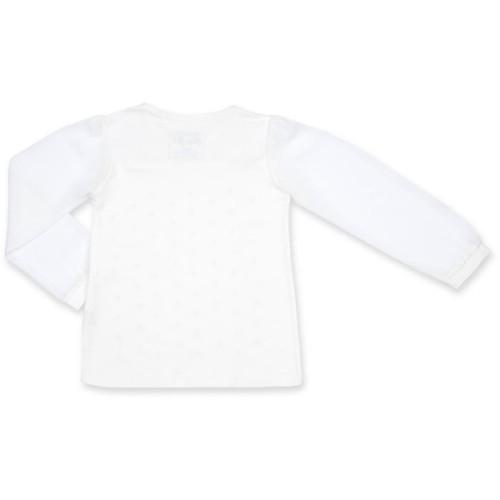 Кофта дитяча Breeze з шифоновими рукавами і стразами (8840-92G-beige)