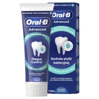 Зубна паста Oral-B Advanced Проти зубного нальоту з очищувальними кристалами 75 мл (8006530091084)