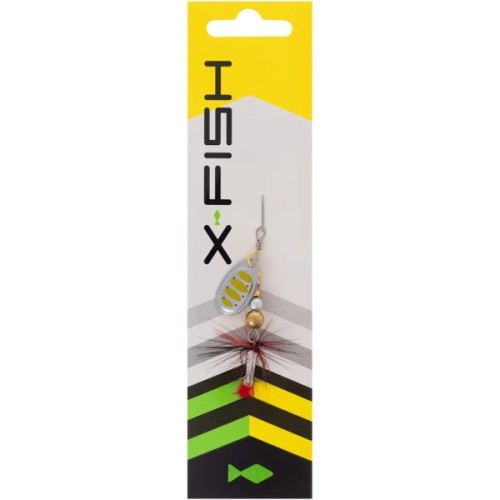 Блешня X-Fish Sirius 3.7g 1 Silver GRD (1917.06.42)