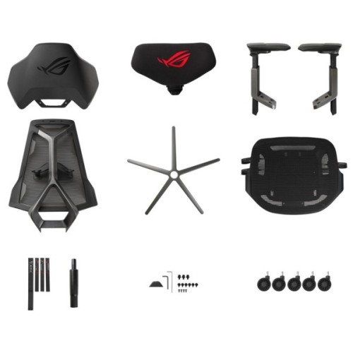 Крісло ігрове ASUS SL400 ROG DESTRIER ERGO (90GC0120-MSG010/020)
