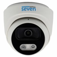 Камера відеоспостереження SEVEN Systems IP7215PA-DL (2.8) white
