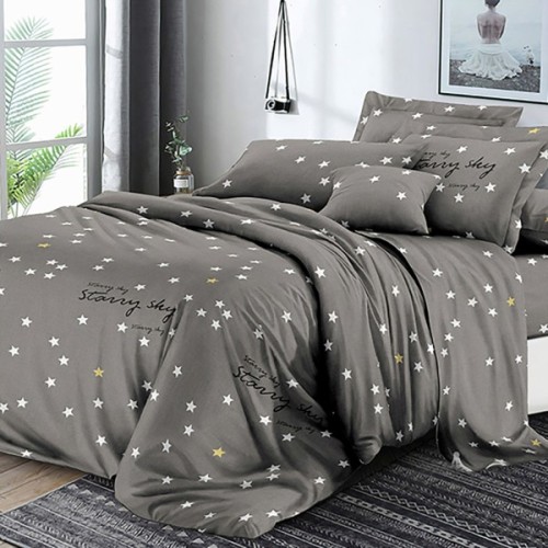 Покривало Home Line стьобане Зірки двостороннє 210х240 (175895)
