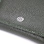 Гаманець ST Leather З натуральної шкіри Зелений (23072)