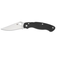 Ніж Spyderco Military 2 Satin S30V Black G10 (C36GP2)
