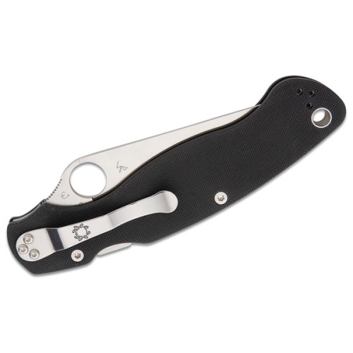 Ніж Spyderco Military 2 Satin S30V Black G10 (C36GP2)