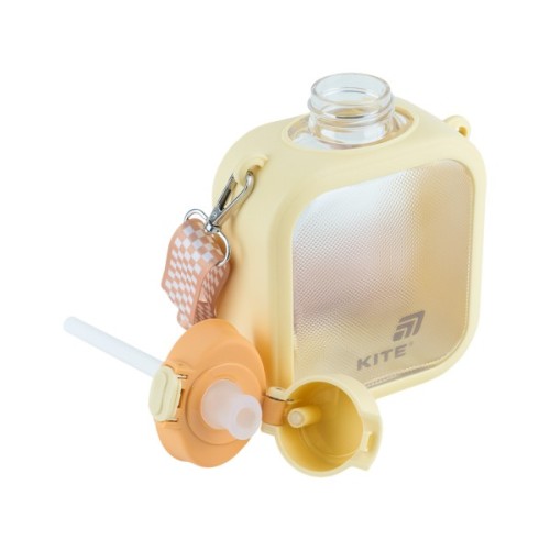 Пляшка для води Kite 700 мл жовта (K25-1237-1)