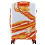 Валіза Semi Line 24" (M) White/Orange Print (T5655-2) (DAS303817)