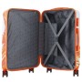Валіза Semi Line 24" (M) White/Orange Print (T5655-2) (DAS303817)