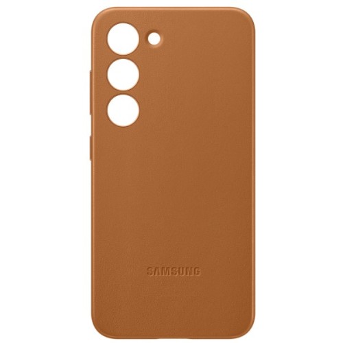Чохол до мобільного телефона Samsung Galaxy S23 Leather Case Camel (EF-VS911LAEGRU)