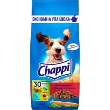 Сухий корм для собак Chappi з яловичиною, птицею та овочами 13.5 кг (5998749128329)