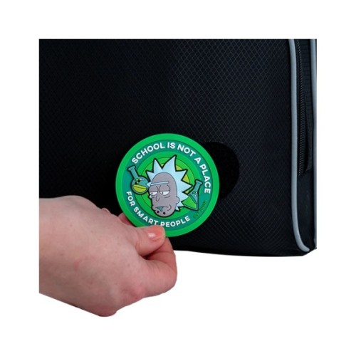 Бейдж Kite набір на липучці та підвіска Rick and Morty (RM24-3010)