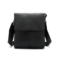 Сумка Vintage Шкіряна Чорна (20015)