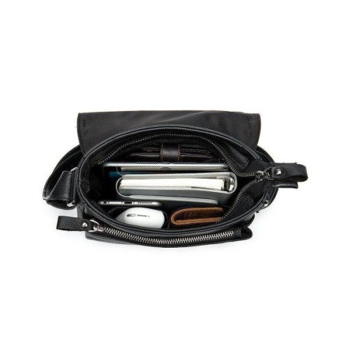 Сумка Vintage Шкіряна Чорна (20015)