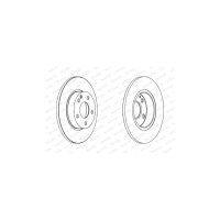 Гальмівний диск FERODO DDF1219C