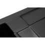 Мийка кухонна GRANADO VALENCIA black shine (gr0701)