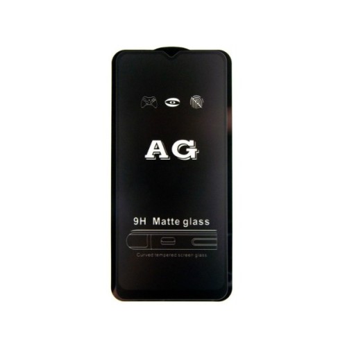 Скло захисне Dengos Full Glue Matte OPPO A12, black frame (TGFG-MATT-33)